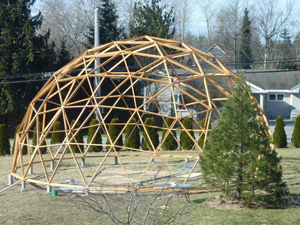 Stay in a dome house on our farm and help with permaculture